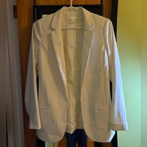 H&M white blazer